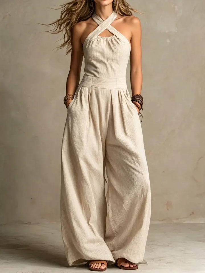 Berenice™ - Luxe Halter Jumpsuit