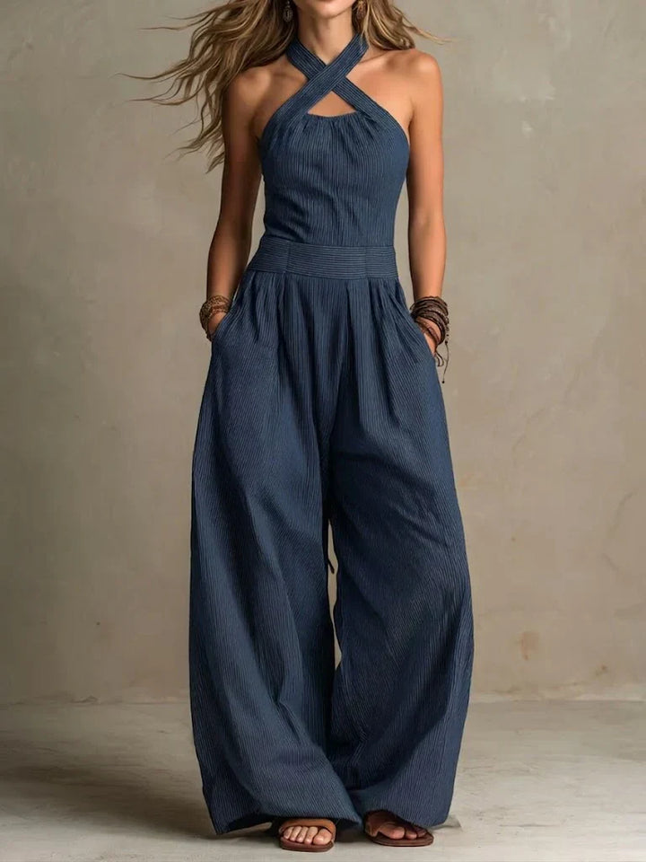 Berenice™ - Luxe Halter Jumpsuit