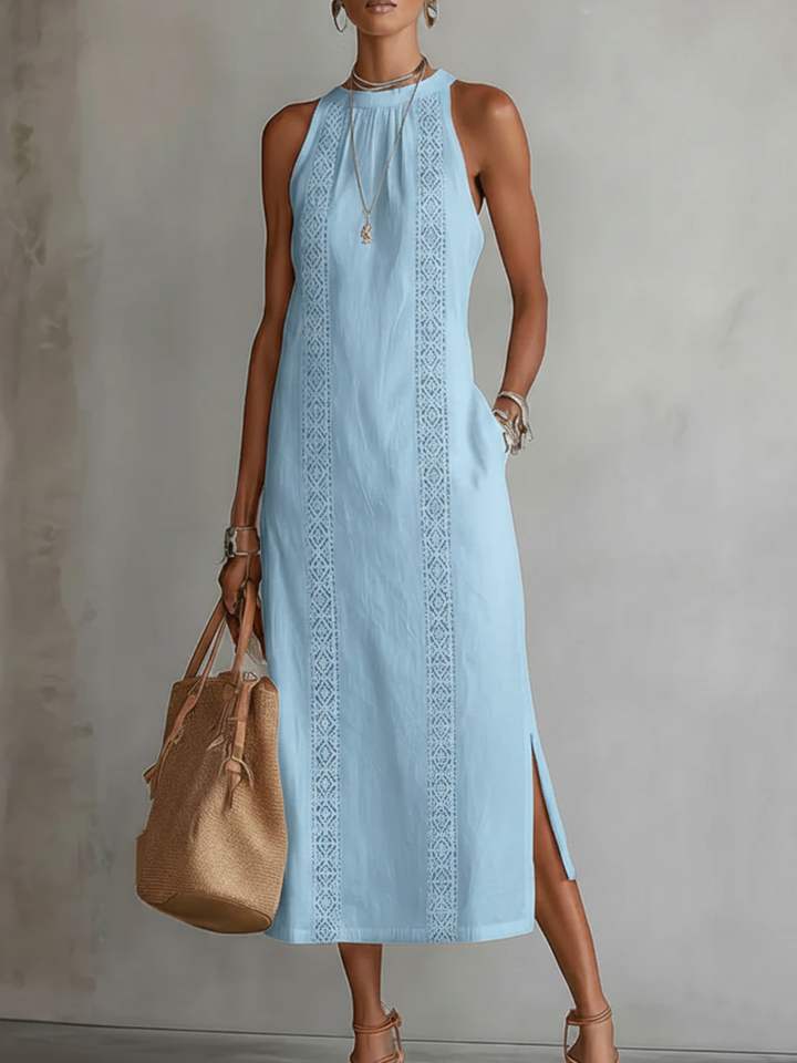 Isidora™ - White Lace Maxi Dress