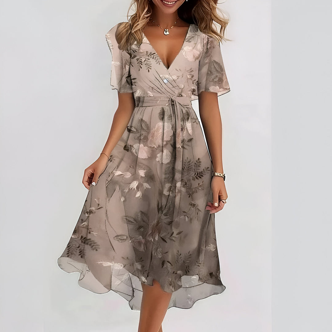 Moiré™ – Flattering Belly-Covering Design Dress