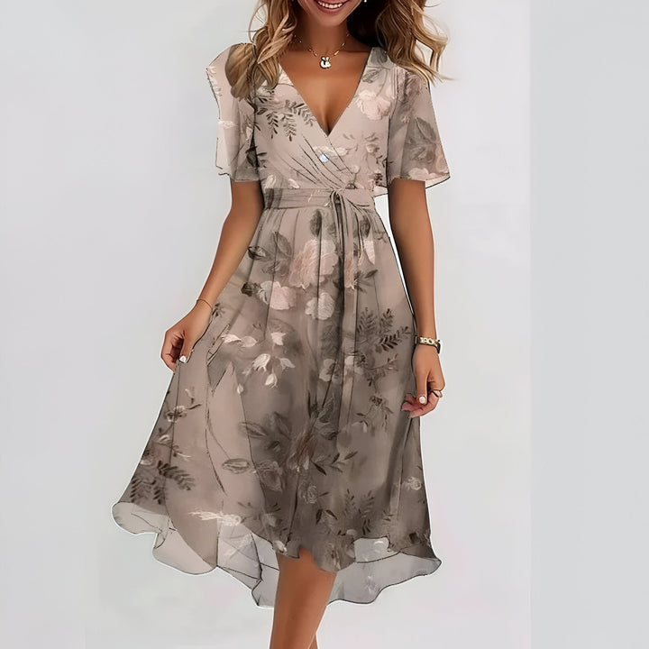 Moiré™ – Flattering Belly-Covering Design Dress
