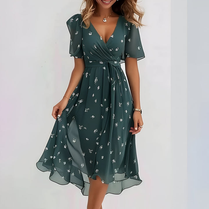 Moiré™ – Flattering Belly-Covering Design Dress