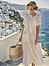 Florentine™ - Loose-Fitting Maxi Dress with Pockets