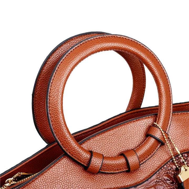 Sable™ | Classic Leather Shoulder Bag from Heritage