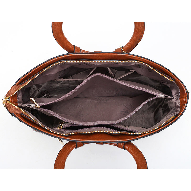 Sable™ | Classic Leather Shoulder Bag from Heritage