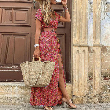 Nadine™ - Bohemian Maxi Dress
