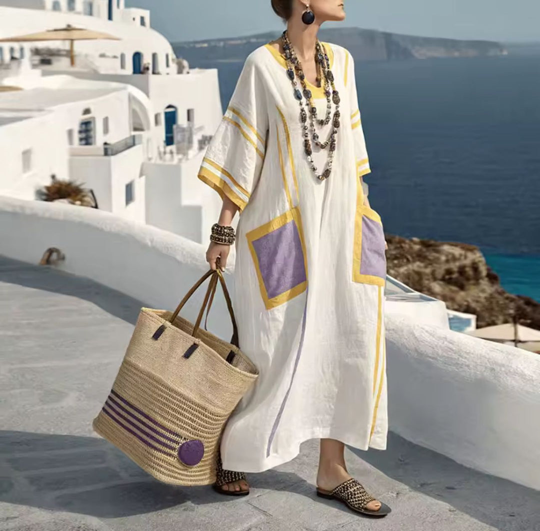 Chic Mary - Stylish Long Beach Dress for a Trendy Summer Look