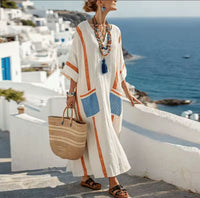 Chic Mary - Stylish Long Beach Dress for a Trendy Summer Look