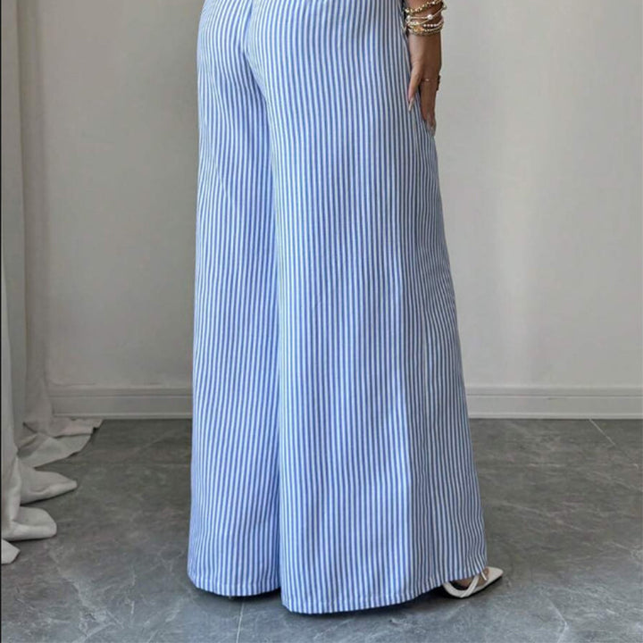 Azalea™ - High-Waisted Loose-Fit Linen Pants