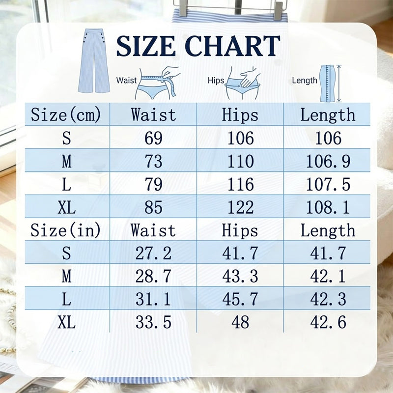 Azalea™ - High-Waisted Loose-Fit Linen Pants