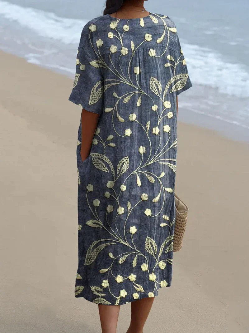 Corbelle™ - Summer Floral Maxi Dress