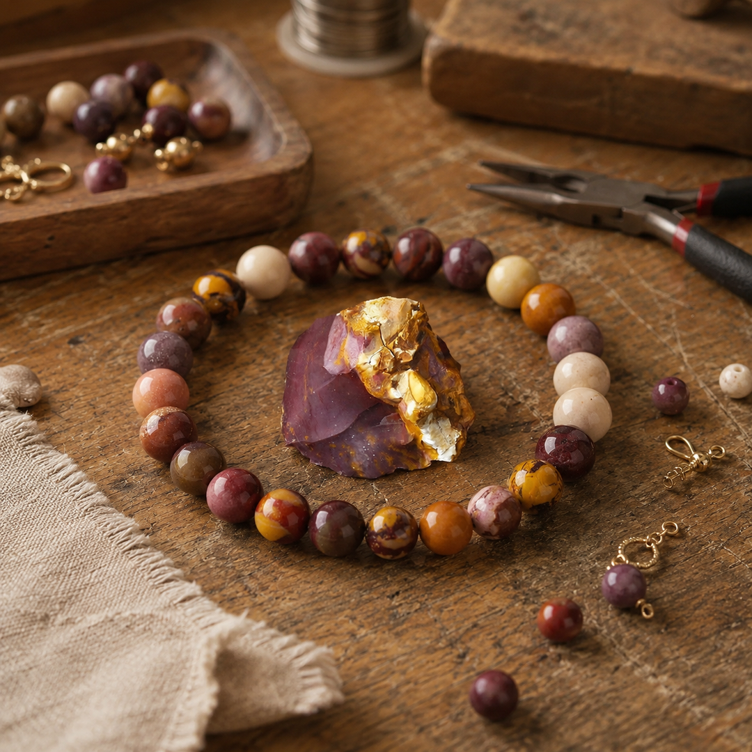 Yellow jade healing bracelet gift-ready for a loved one